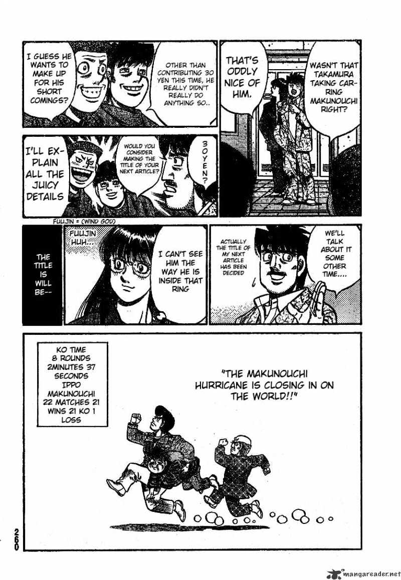 Hajime no Ippo: Fighting Spirit, Chapter 790 image 18